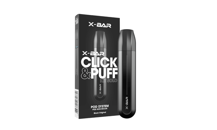 X-BAR Click&Puff Černá