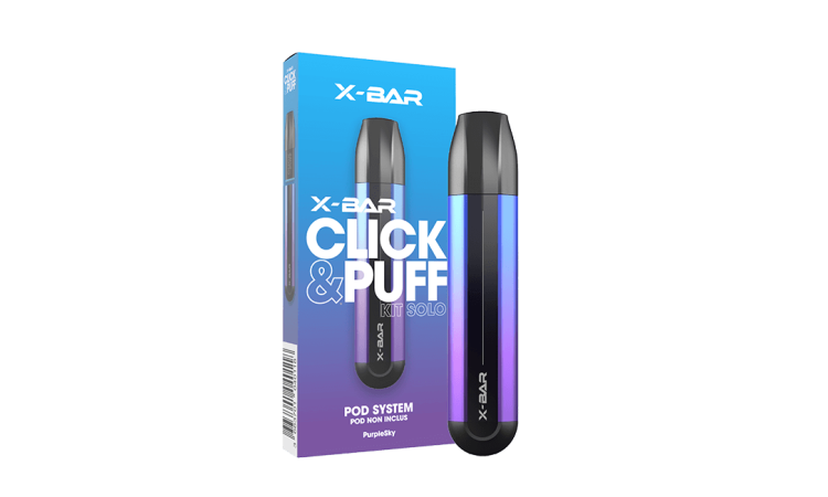 X-BAR Click&Puff Fialové nebe